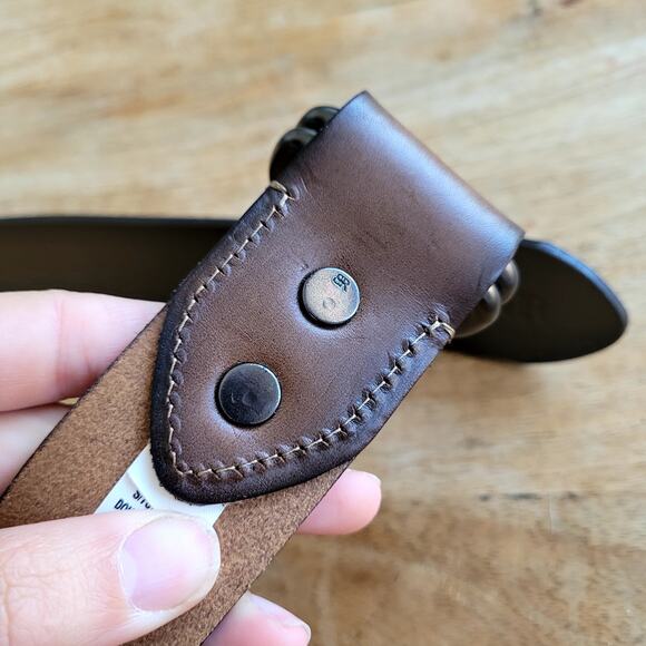 Banana Republic Olive Green Belt M 34/36 - Picture 7 of 8